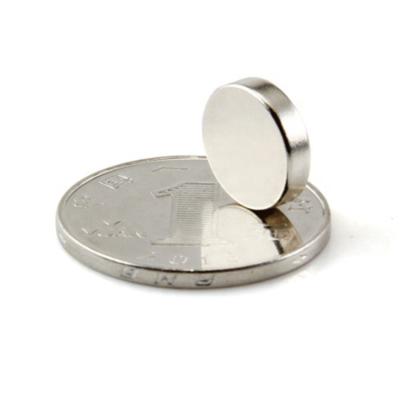 China Industrial Magnet D12 X 1.5/1/2/3/4/5/6/8/10/12/15/20 Mm Neodymium Round Disc Top Anti-Corrosion Magnet for sale