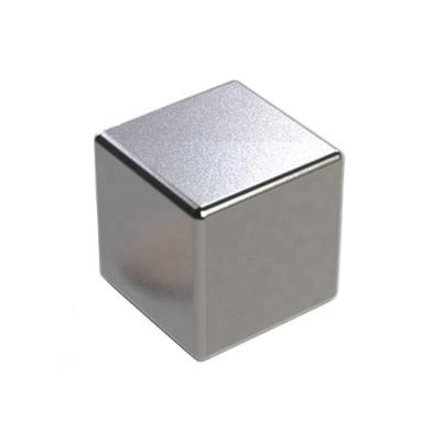 China 3/4/5/9/10/20/25 Mm Block Super Powerful Neodymium Magnetic Cubes Industrial Magnet for sale