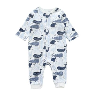 China New 100% Cotton Design Whale Pictures Boys Clothing Boys Onesie Kids Wear For Infant for sale