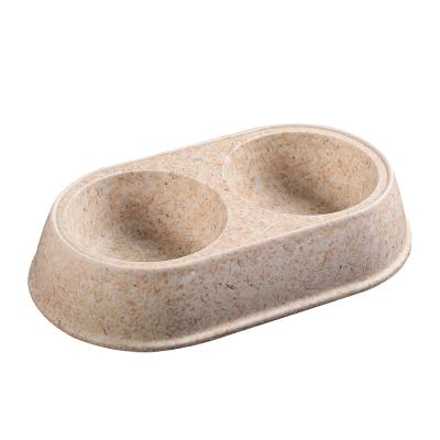 China New Type Sustainable Safe And Healthy Stocked Portable Water Raised Customized Pet Bowl for sale