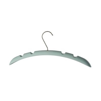 China Baike Eco Friendly Bamboo Hook Shape Hanger Shape Eco-friendly Stainless Indoor Hanger for sale