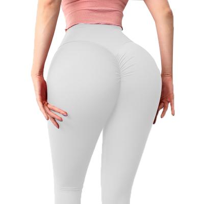 China Breathable Customized High Waisted Fitness Leggings , High Elasticity 4 Way Stretch High Waist Yoga Leggings for sale