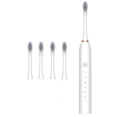 China Two-Minute Timer Teeth Cleaning OEM Private Label Electric Toothbrushes 15 Model Rechargeable Automatic Sonic Electric Toothbrush Ultrasonic Electric Toothbrush for sale