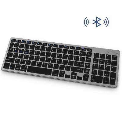 China Ultrathin Ultrathin Universal Rechargeable Portable Wireless Keyboard for Laptop Desktop PC Tablet Windows IOS Android for sale