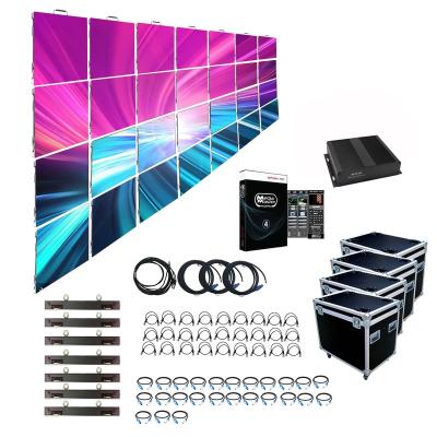 China Indoor Led Screen Turnkey Package 10ft x 12ft Led Stage Events Video Wall P2.9 P3.9 Indoor Rental Led Display for sale