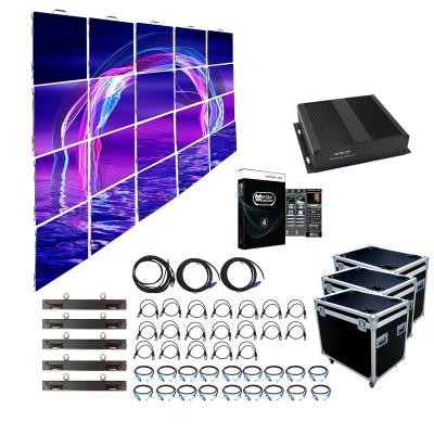 China Pantalla LED P2.6 P2.9 P3.9 Indoor Aluminum Die Casting LED Panel Full Color Wedding Stage Backdrop LED Display for sale