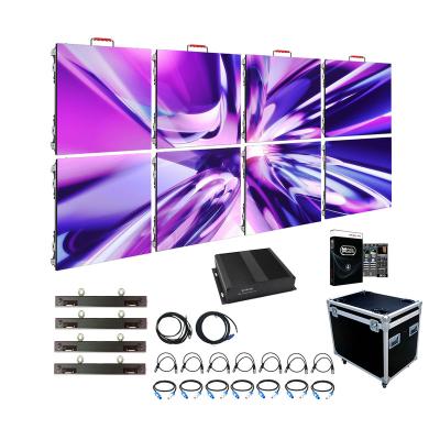 China Indoor Size 500mm x 500mm / 500mm x 1000mm Image High Quality Indoor Rental Cabinet Curved Led Display / Screen P3.91 P4.81 for sale