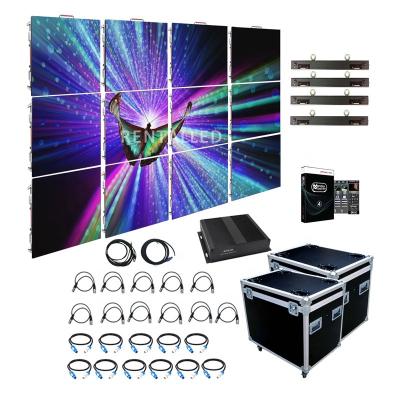 China Outdoor Concert Rental Led Display P2.9 Pantalla Outdoor Concert Led 4 x 3 One Color Todo Para Exteriores Led Video Wall Complete System for sale