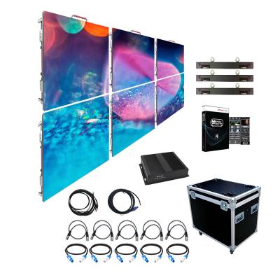 China Pitch 2.9mm 3x2 Outdoor LED Video Wall System Turnkey Outdoor P2.9 LED Screen P2.9 LED Video Panel 500x500mm for sale