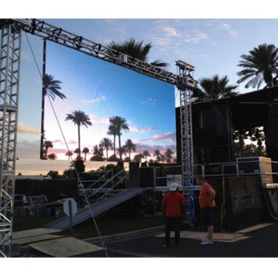 China Outdoor Wedding LED Stage P3.91 P4 P4.81 P3 Wall Mounted LED Display Screen HD Big Video Advertising Events for sale