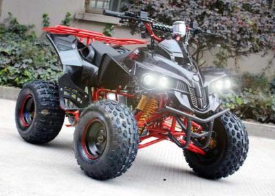 China Single Cylinder 125cc Atv Quad Bike Four Wheelers 4 X 4 With Rear Rack / Bright Headlights for sale