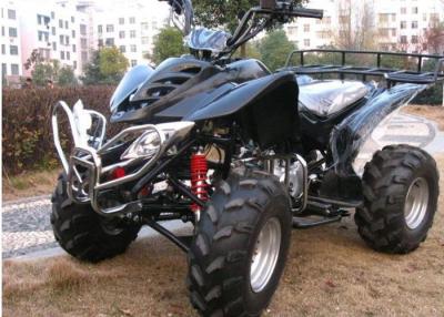 China Big Headlight Street Legal Quad Bike 110cc , Adult Quad Bikes With 3 Speed + Reverse for sale