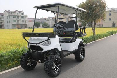 China Electric Golf Cart With 4 Seaters And Front Rack 48V/4000W,150A  Lithium Battery for sale