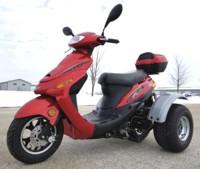 China Mountain Road 2.95 Hp 49cc Tri Wheel Motorcycle for sale