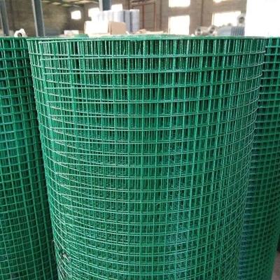 China PVC Coated Steel Wire Corrosion Resistance PVC Security Fence Durable Waterproof Welded Mesh Panel Fence Coated Wire Mesh for sale