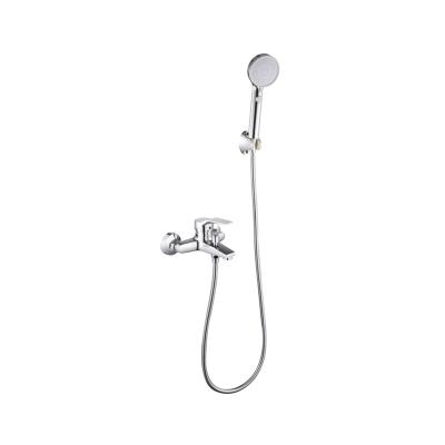 China Contemporary Home Shower Kit Wall-Mounted Shower Combination Set Handheld Shower Set Cold and Hot Water for sale