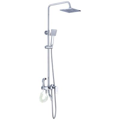 China Contemporary Crane Shower Faucet Bath Faucet Rainfall Shower Set Bathroom Shower Mixer for sale