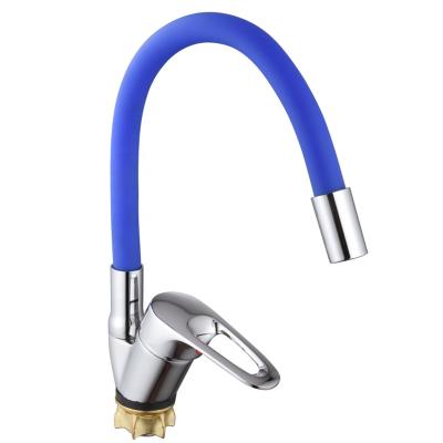 China Flexible Metered Faucets Kitchen Faucet Kitchen Mixer Tap Hot Cold Water Sink Faucet for sale