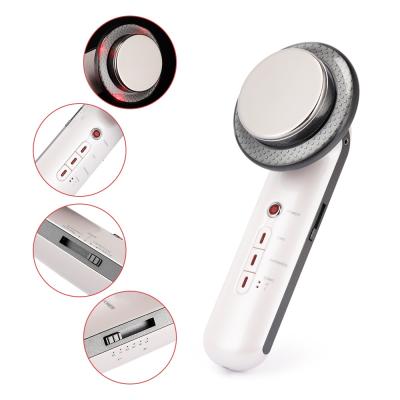 China Skin tightening factory wholesale three-in-one slimming instrument beauty instrument ultrasonic microelectric beauty equipment for sale