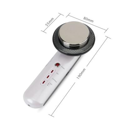 China High quality three-in-one skin tightening slimming instrument, ultrasonic beauty instrument, introduction micro current instrument for sale