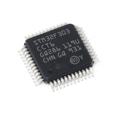 China STM32F303CCT6 STM32F303 LQFP-48 standard 32-bit microcontroller chip for sale