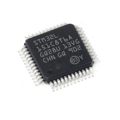 China STM32L151C8T6A STM32L151 LQFP-48 Standard 32-bit Microcontroller Chip for sale