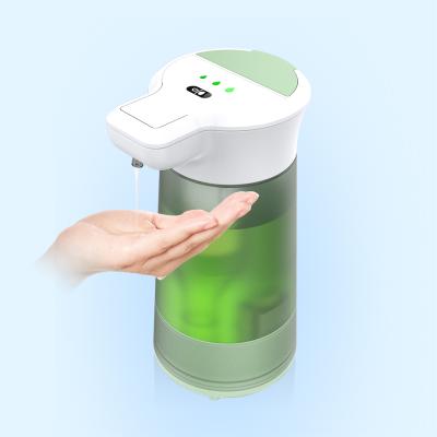 China Touchless Foam Soap Dispenser Hand Sanitizer Kids Pump Liquid Large Double Automatic Soap Foam Dispenser Stainless Hotel Graphic Design 1 YEAR Modern for sale