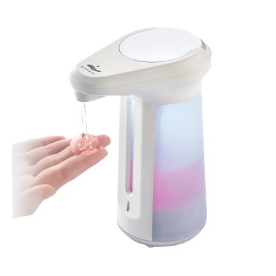 China DC Design Automatic Digital Dishes Countertop Foam Soap Dispenser Automatic Hand Liquid Wall Soap Dispenser Counter for sale