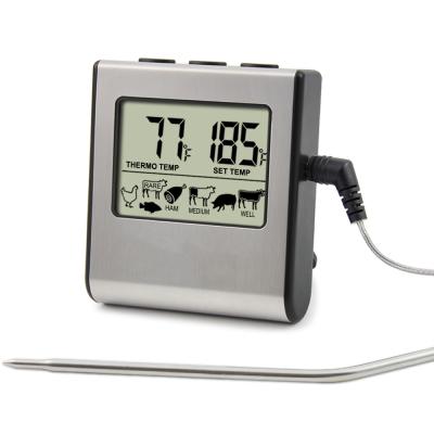 China Temperatures Recommended Oven Food Cooking Meat BBQ Grill Wireless Remote Thermometer By USDA Or Manually From IC 16-2 Digital Kitchen for sale