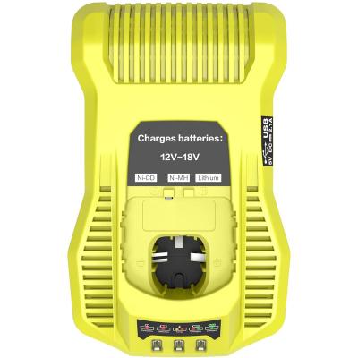 China Multifunctional Power Tool Battery 2022 New P117 Charger For Ryobi 12V-18V Battery With 2 USB Ports Charging For Electronic Devices Like Mobile Phone for sale