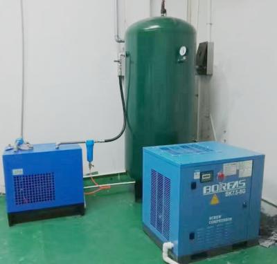 China Hot Selling Lubricated Cheap Service Space Saving Quiet Screw Air Compressor for sale