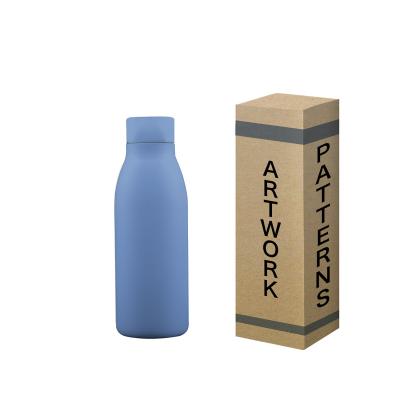 China OEM 20oz Sports Stainless Steel Vacuum Flask Viable Double Wall Insulated Water Bottle With Custom Logo for sale