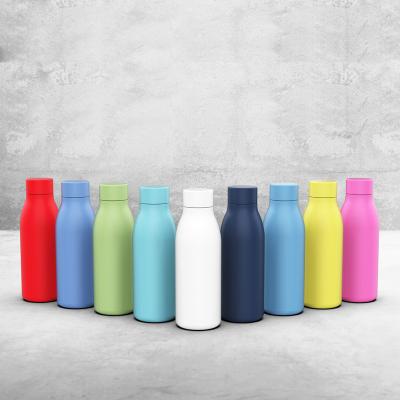 China Sustainable Ready To Ship 600ML Double Wall Vacuum Flask Stainless Steel Insulated Water Bottle With Custom Logo for sale