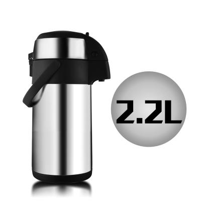 China Sustainable Wholesale Insulated Stainless Steel Tumbler Double Walled Vacuum Water Coffee Pot for sale