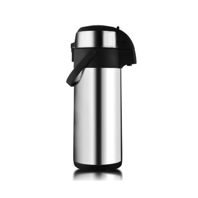 China Viable Most Popular Product 4L Stainless Steel Vacuum Thermos Flask Double Wall Insulated Air Press Jug for sale