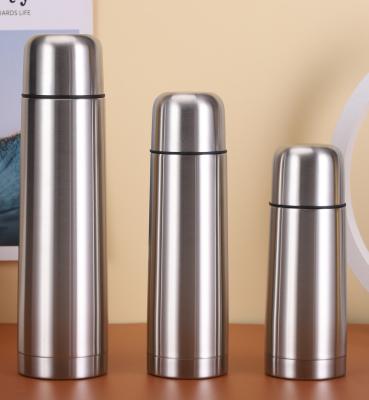 China Customized Viable Water Bottle Vacuum Flask Logo Print Eco Friendly Stainless Steel Reusable Thermal Bottle for sale