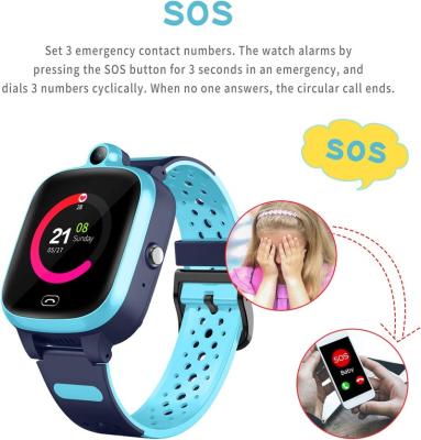 China Video 4G WiFi Call Smart Watch For Kids Books GPS Tracker Location SOS Chat Message Realtime Disable In Class Android IOS For Boy for sale