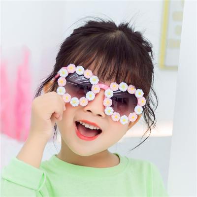 China 2021 new fashion children's sunglasses sunglasses shape cute flower sunglasses boy girl sunglasses for sale