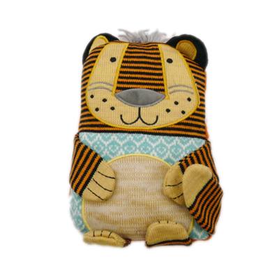 China Sales china hand cotton cartoon pure warm lion blanket microwavable heat heating package keep warming for winter for sale