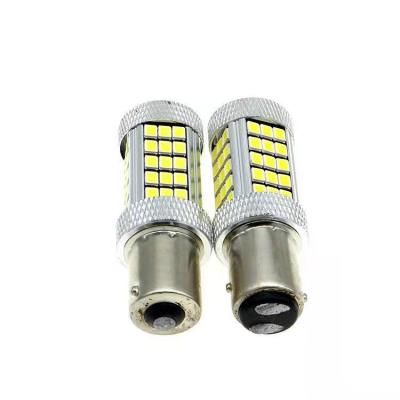 China Morden luxury tail light bulb 63 1156 1157 T15 T20 2835 3157 smd BAY15D 7440 reverse brake tail car led bulb for sale