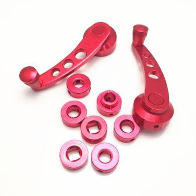 China Car CNC Machined Aluminum Alloy Car Window Crank Handle Winder Narrow Riser Replacemen for sale