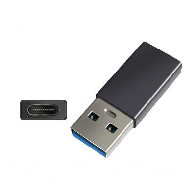 China Electronic device Type C to USB 3.0 adapter supports quick-charge file transfer Type C adapters with aluminum alloy housing for sale