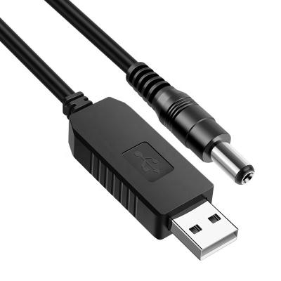 China Router Customized USB A Male To DC5521 5.5*2.1MM Push Voltage Cable for sale