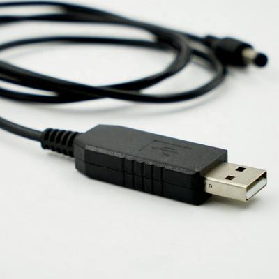 China Router USB to DC Power Supply Adapter Cable 5V to 9V Voltage Booster Cable for sale