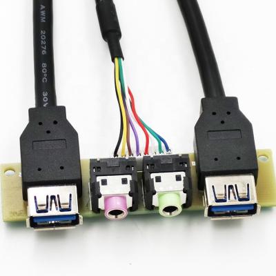 China Computer peripheral factory customized usb cable usb 3.0 to IDC cable for sale