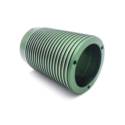 China Aluminum CNC Machined Aluminum Shell CNC Rotating Motor Case With Color Anodizing for sale