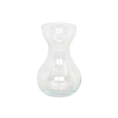 China Traditional Blown Glass Bulb Vase Avocado Hyacinths Chestnuts Nuts Avocado Spread Vase for sale