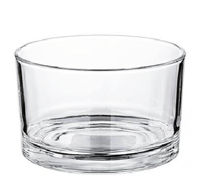 China Home 730ml Glass Candle Holder Dining Room Table Living Room Traditional Glass Candle Holder Wax Clear for sale