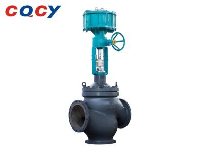 China Large Caliber Three Way Valve  Temperature Difference Of Confluence Or Shunt ^ T 120℃ C On The Heat Exchanger for sale