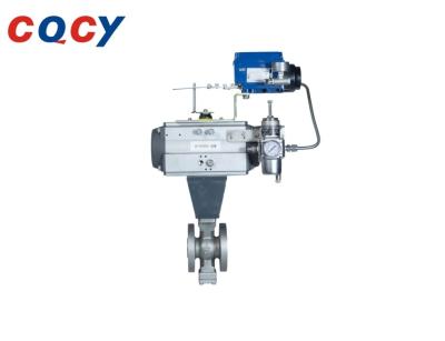 China Zjhv-110 Hard Sealed Fixed V Type Ball Valve Control For High Viscosity With Particle for sale